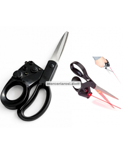 Tijeras con guía láser