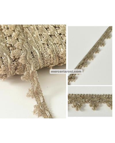 Galón pasamanería metalizado 9229