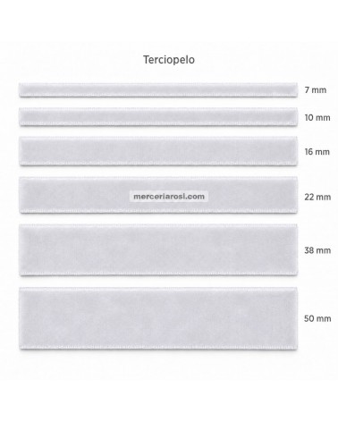 Cinta de terciopelo