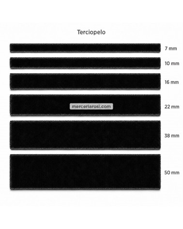 Cinta de terciopelo