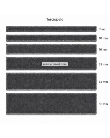 Cinta de terciopelo
