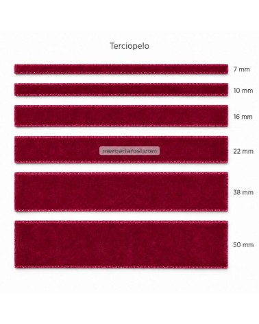 Cinta de terciopelo