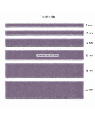 Cinta de terciopelo