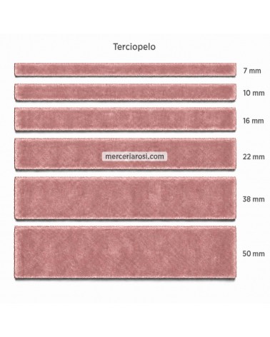 Cinta de terciopelo