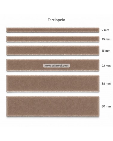 Cinta de terciopelo