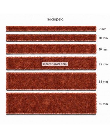 Cinta de terciopelo